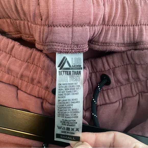 NWT Alphalete Women’s Mauve ELMTS Relaxed Cuff Zip Jogger Pants Sz Small - Picture 4 of 13